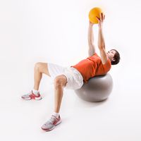 Überzüge auf Gymnastikball