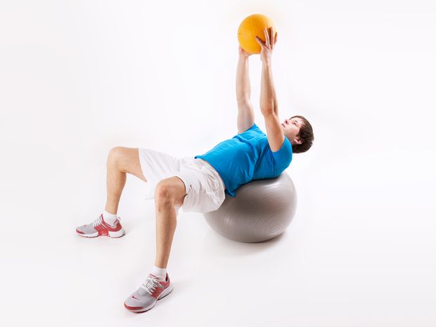Überzüge auf Gymnastikball